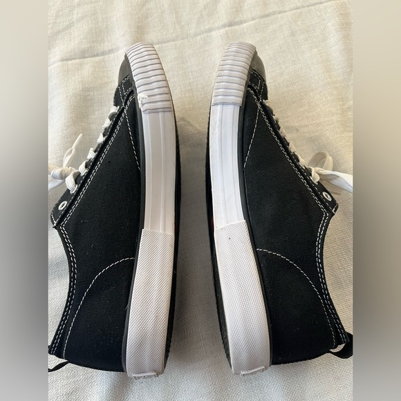 Levi’s Men’s Black Anikin -C-CVS Low Top Sneakers Canvas Size US 9.5 - Picture 12 of 13